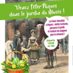 17/04/2022 Pâques - chasse au trésor dans le jardin du Musée !