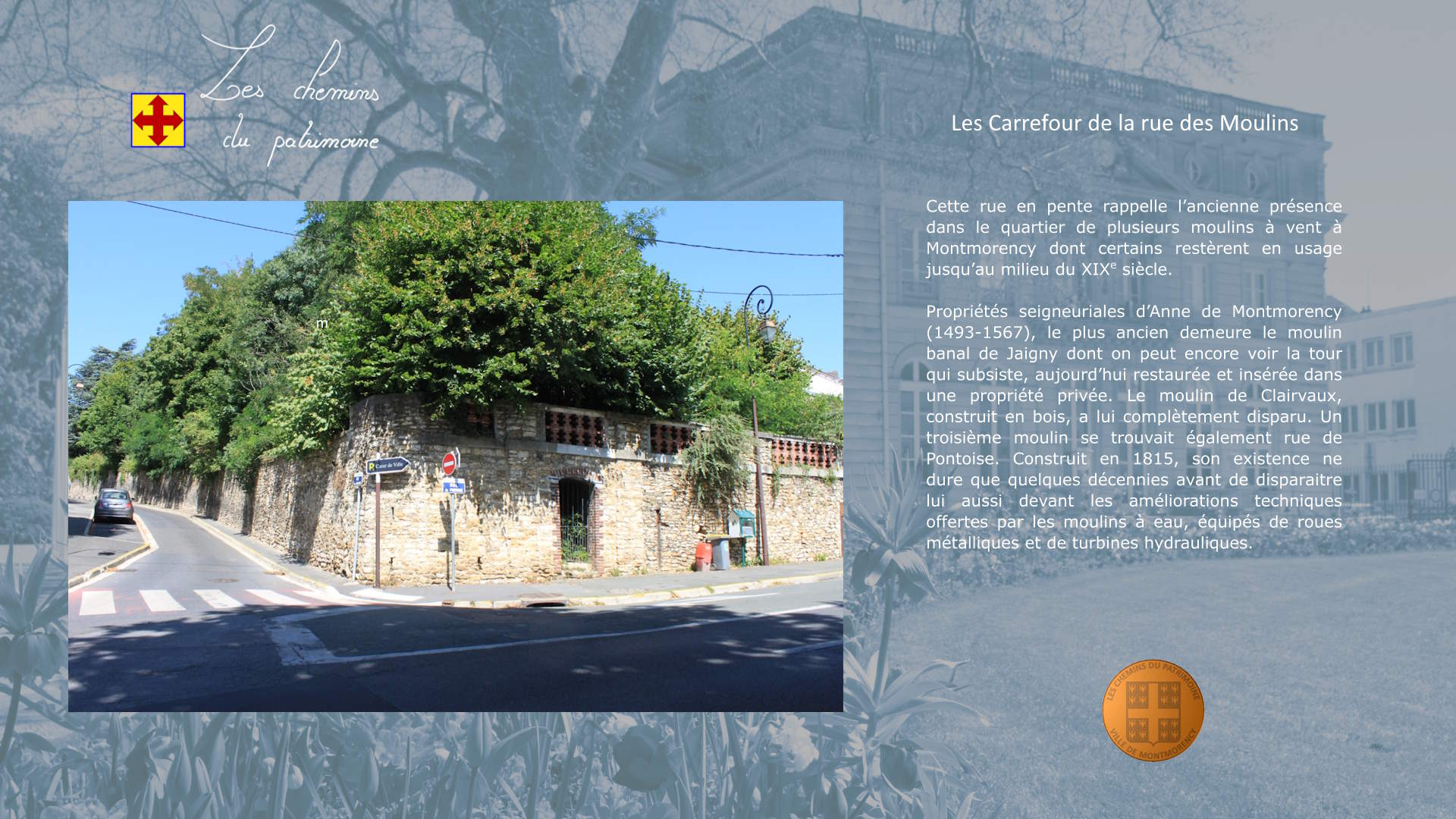 Fiche : Rue des Moulins