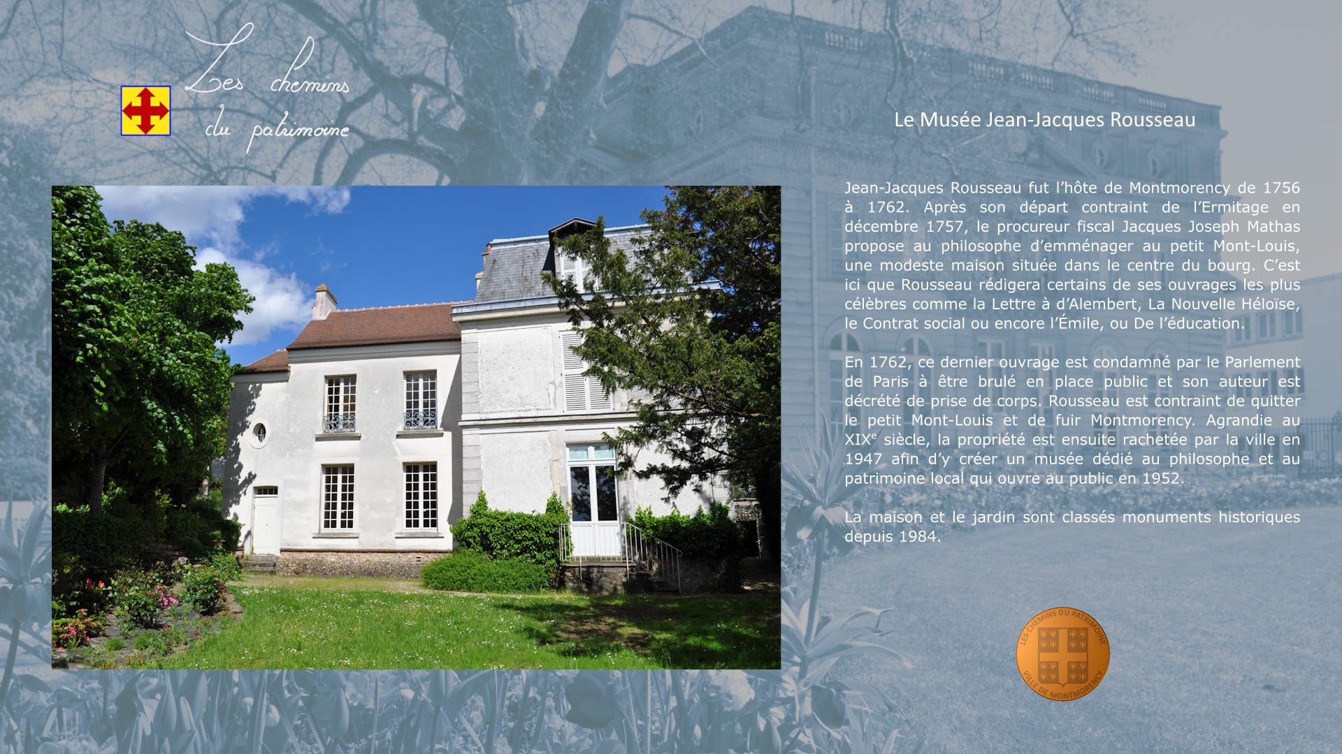 Fiche : Musée Jean-Jacques Rousseau
