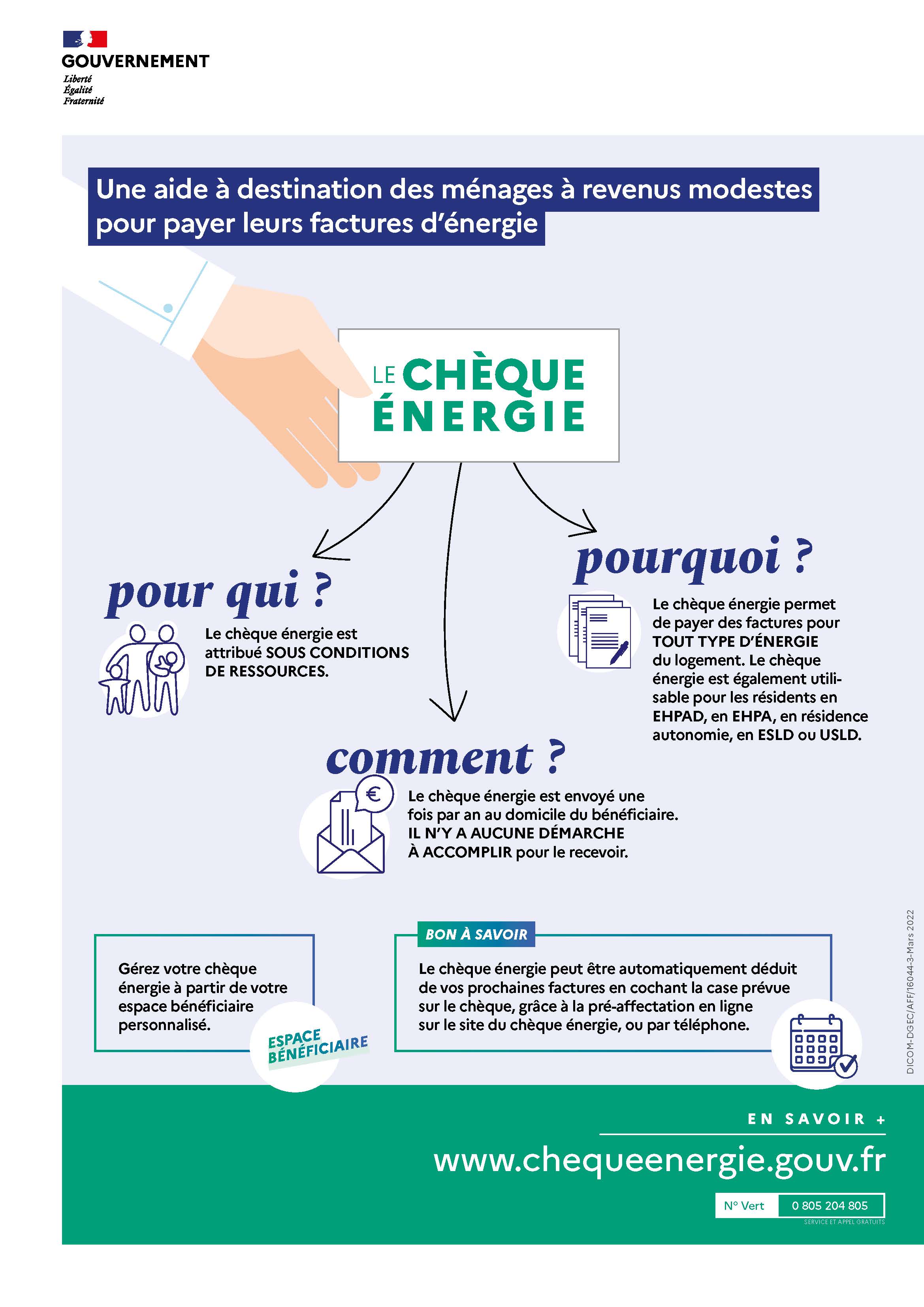 affiche chèque énergie