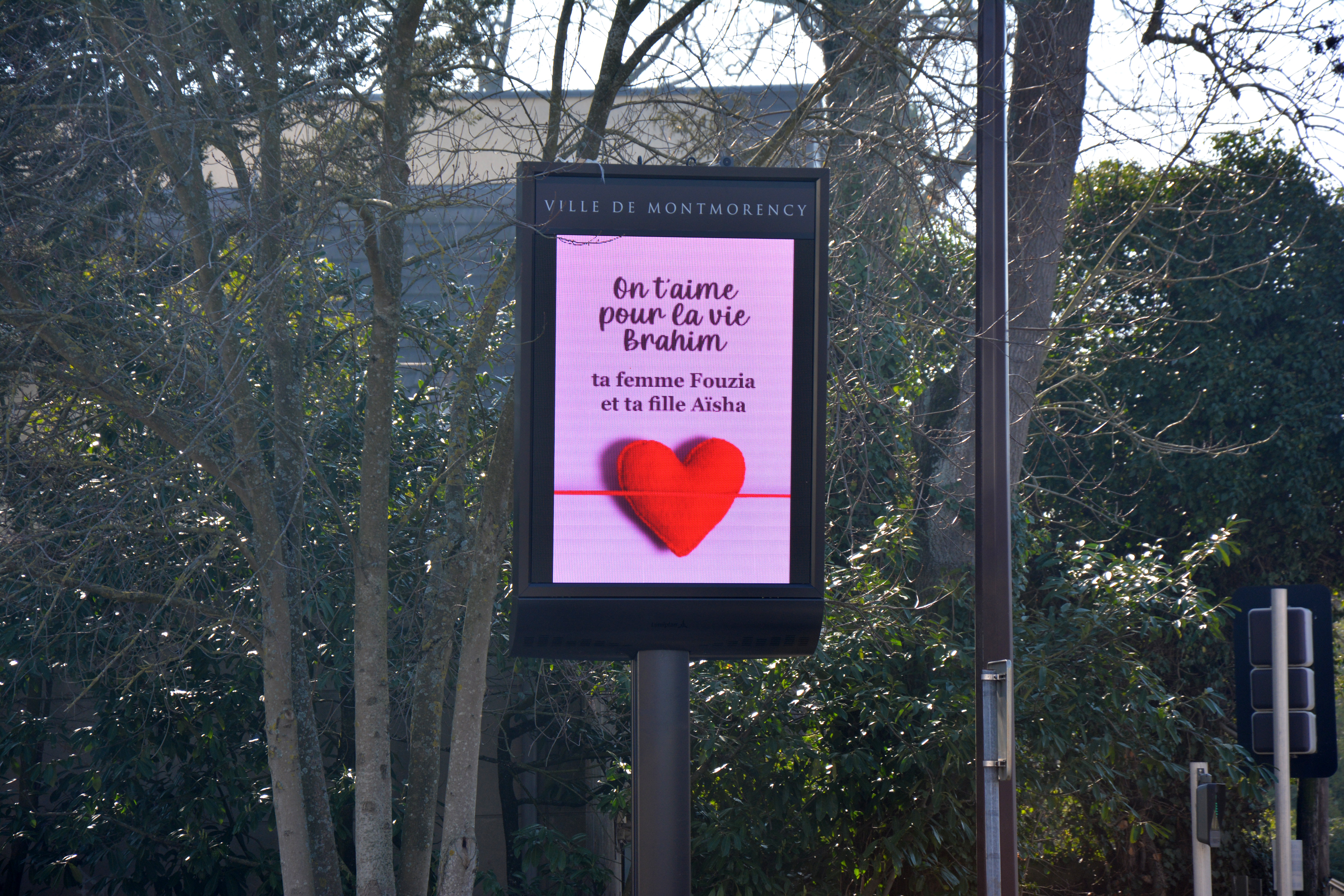 Saint Valentin à Montmorency