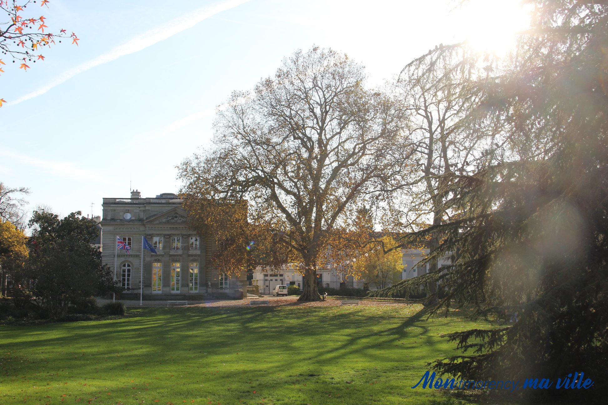 Mairie - vue parc