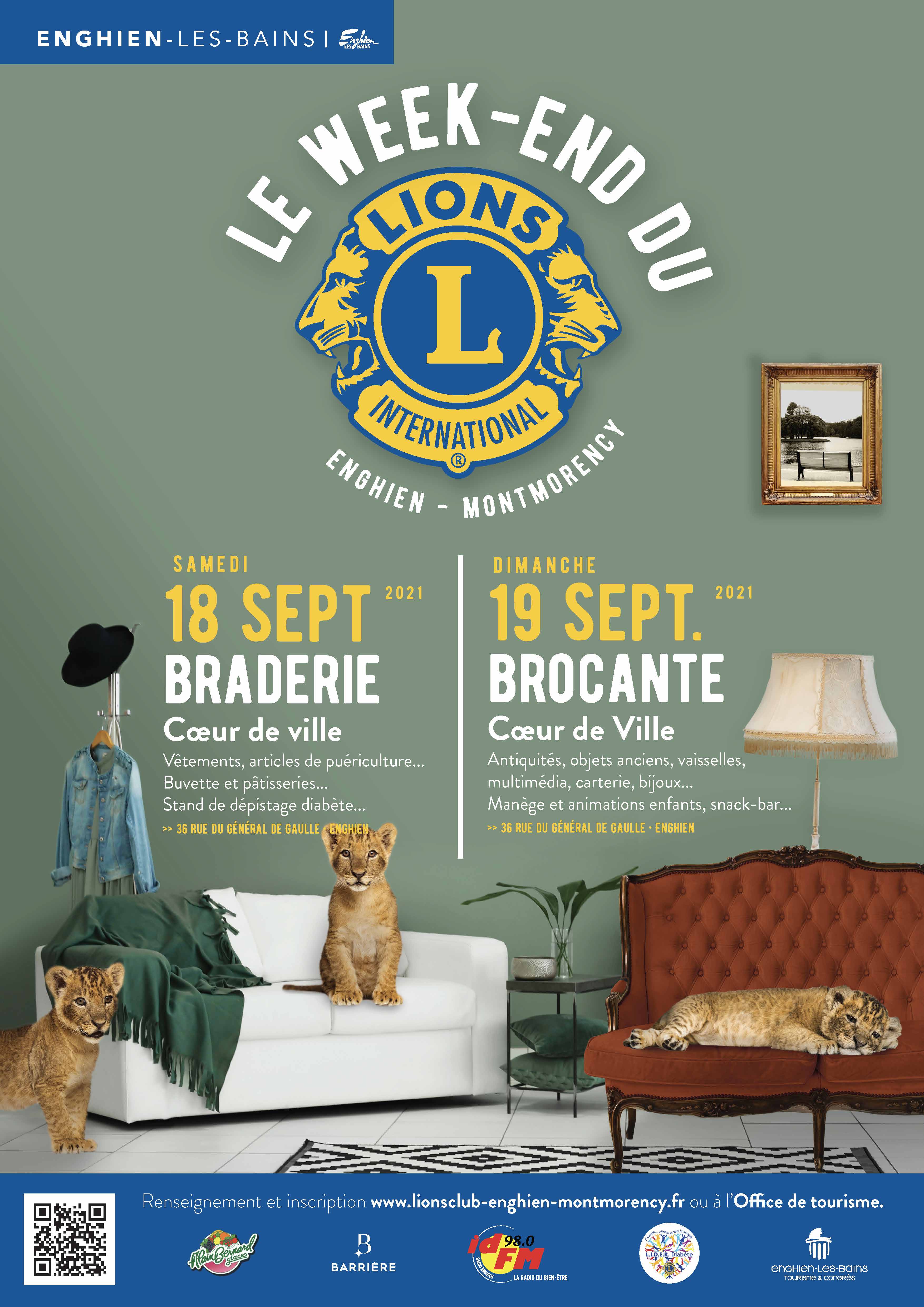 Brocante braderie Lions Club