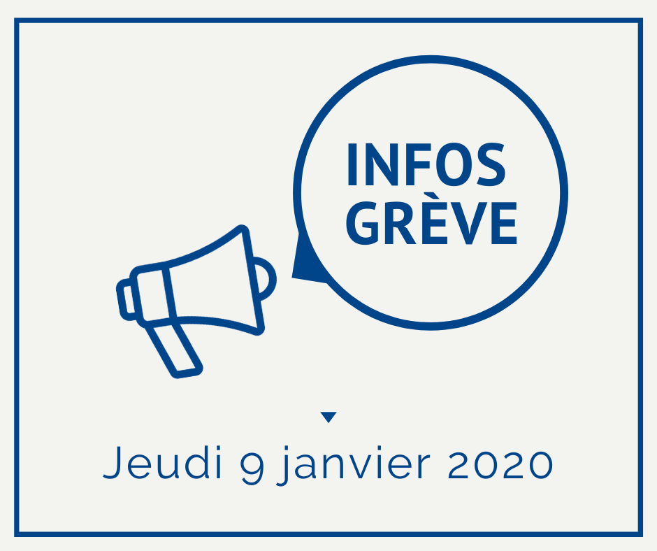 Grève 9 janvier
