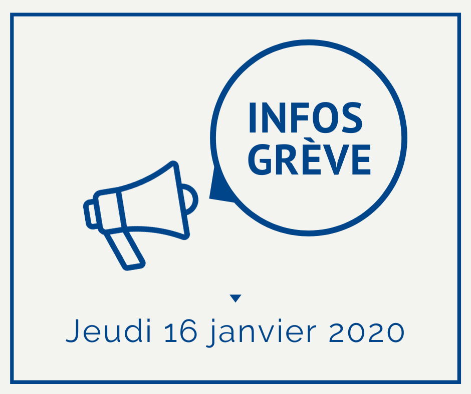 Grève 16 janvier