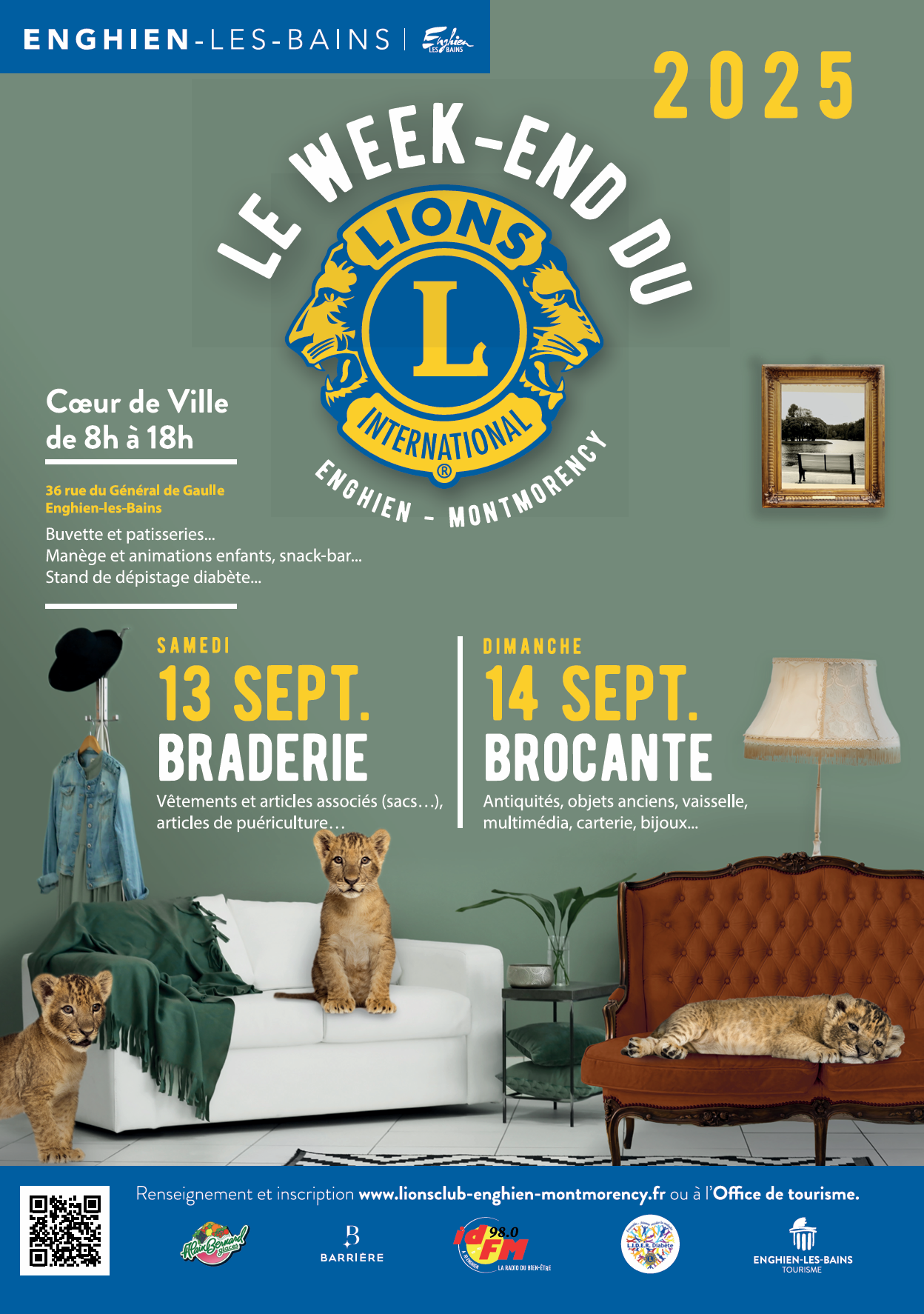 Braderie lions club enghien montmorency 2025