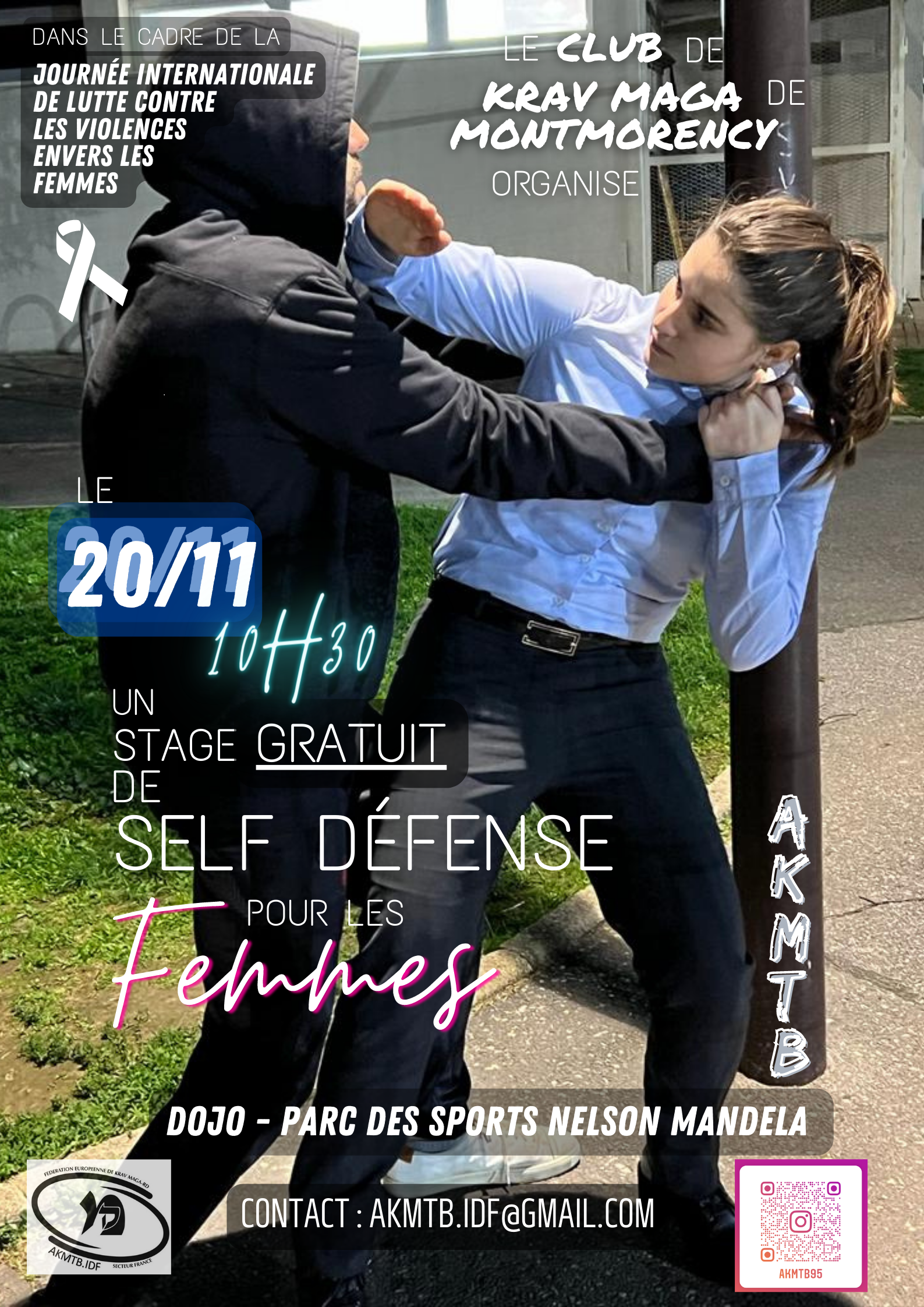 Le self-défense enseigné aux ados et aux femmes