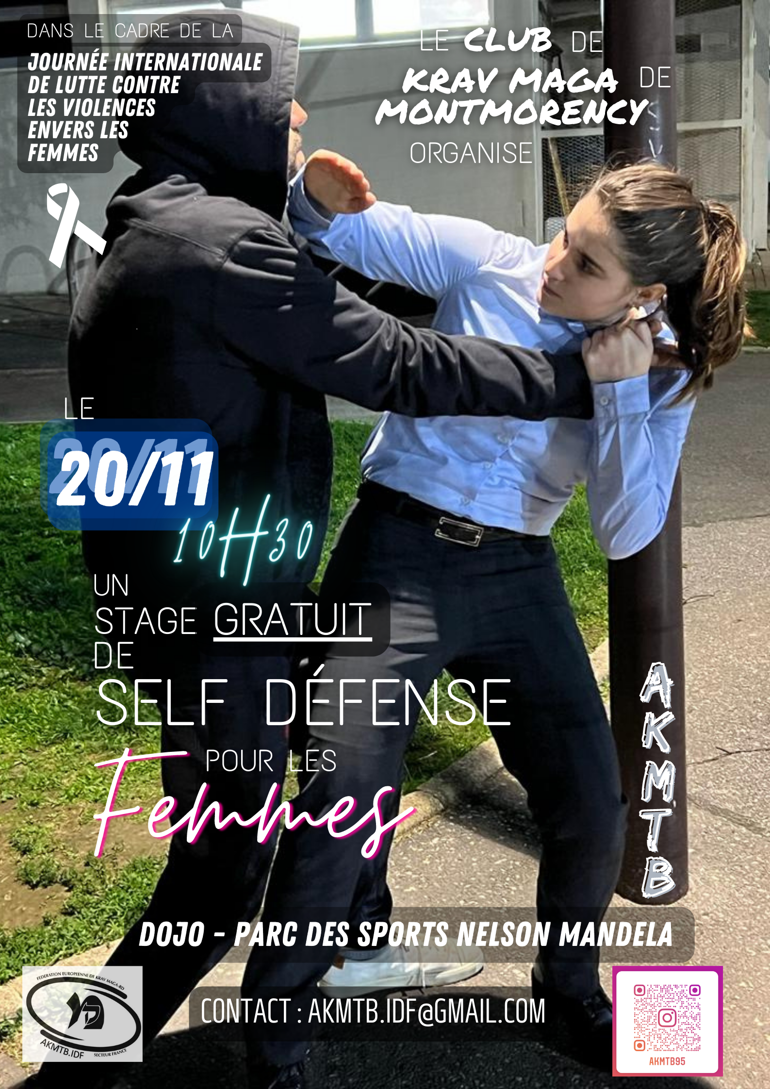 Stage gratuit de self-defense pour les femmes