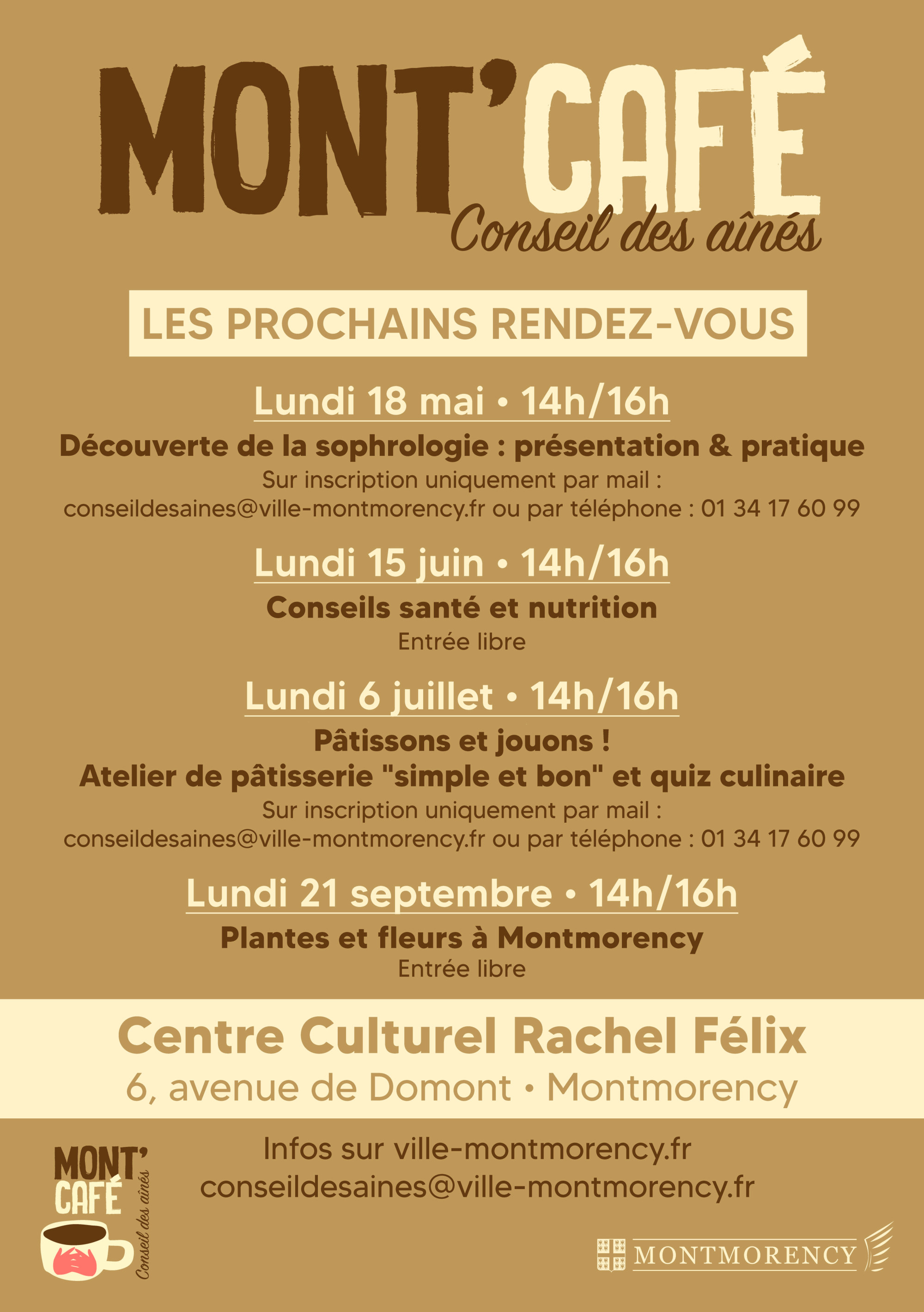 Mont'Café programmation