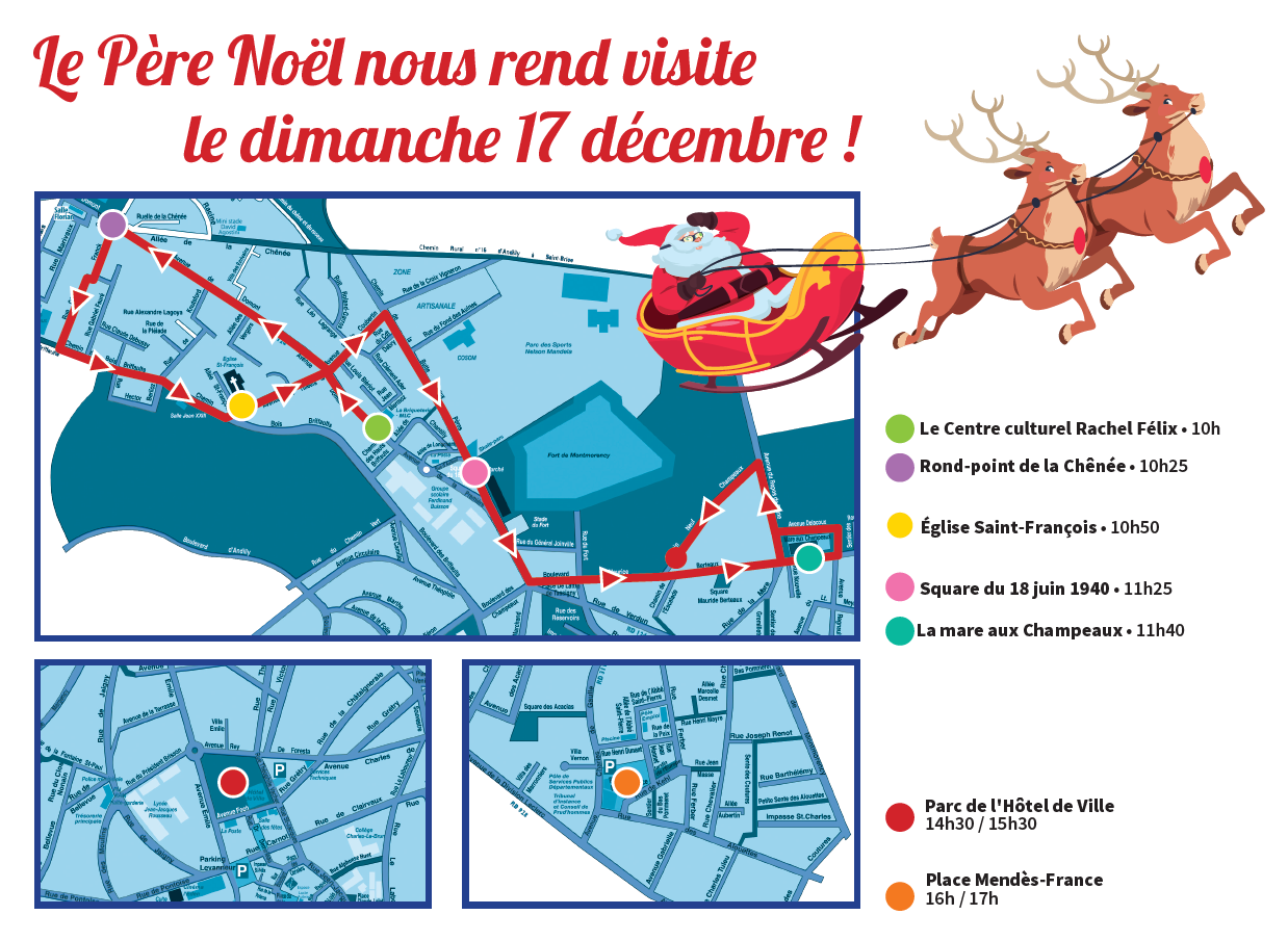 Parcours du Père Noël