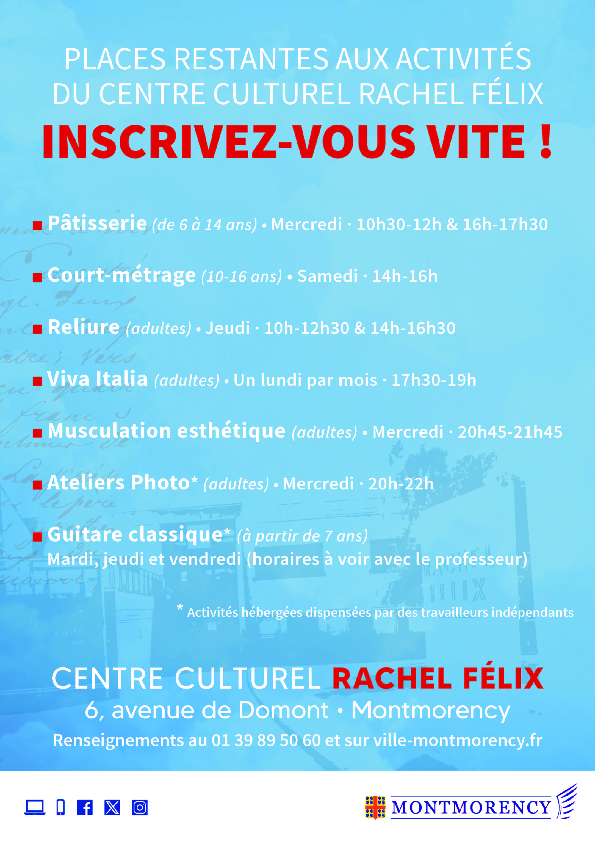 places restantes CCRF