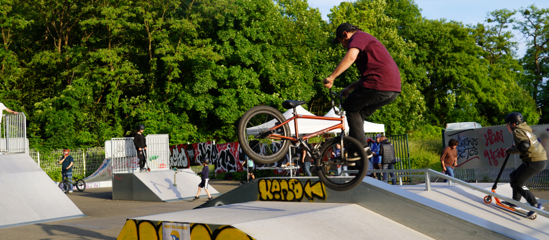 Skateur à Montmorency