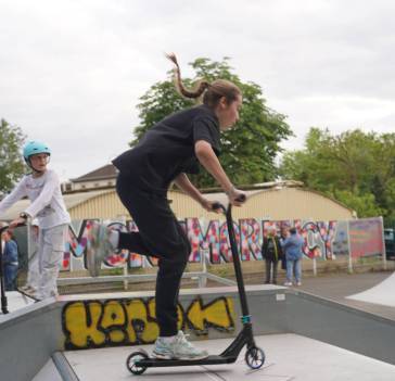 Le skatepark s'anime