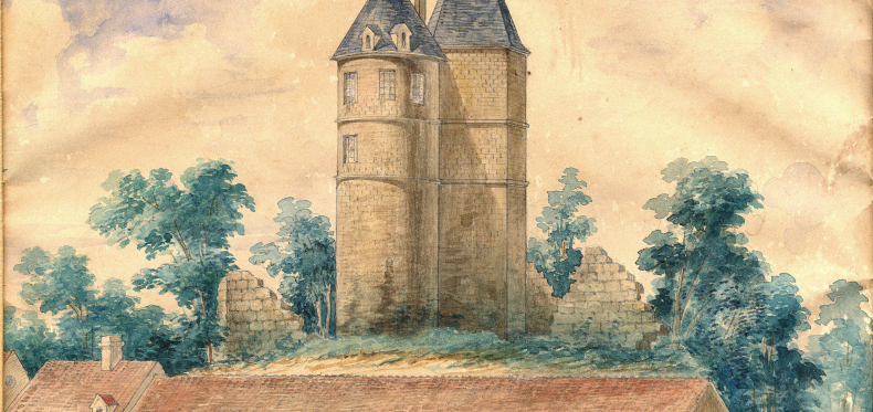 Illustration du Château fort de Montmorency