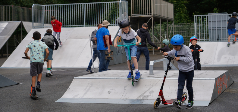 Le skatepark s'anime