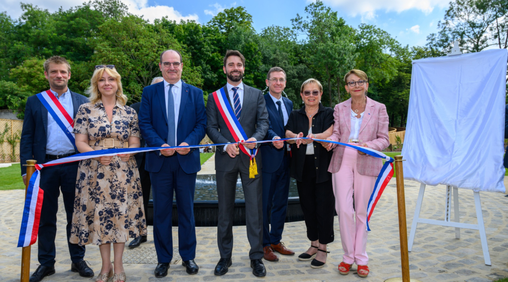 Inauration du parc du Château de Dino
