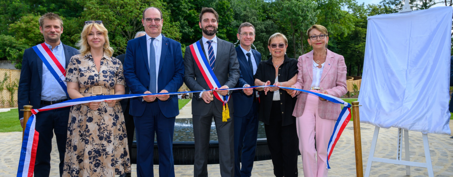 Inauguration du parc du Château de Dino