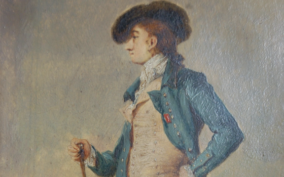 _G.F. Meyer, Le Marquis René-Louis de Girardin, huile sur toile, 18esiècle, Institut de France - Abbaye royale de Chaalis (N° inv. MJAC-D 3318) Vignette