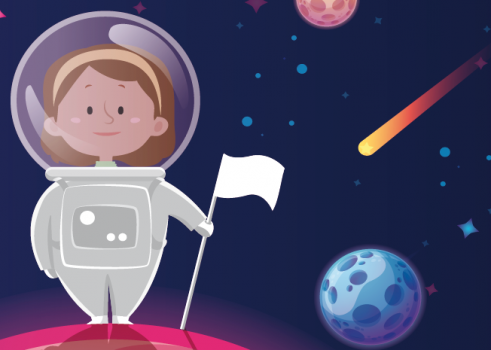 Premiers pas de l'homme sur la Lune Vignette