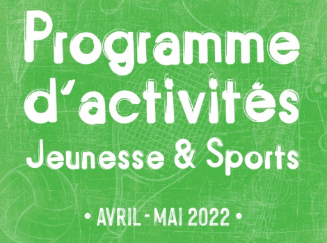 visuel activités jeunesse vacances avril 2022