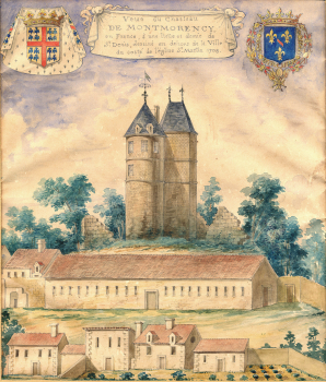 Illustration du Château fort de Montmorency
