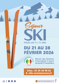 séjour ski 2026