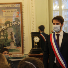 Les écoliers à la découverte de la mairie