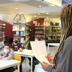 Lecture de poèmes