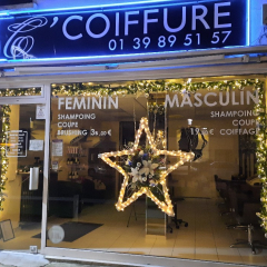 C'Coiffure, 3e prix de la plus belle vitrine décorée