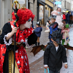 Déambulation de personnages, distribution de bonbons, ... Vos commerçants ont fêté Halloween !