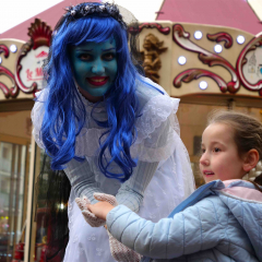 Déambulation de personnages, distribution de bonbons, ... Vos commerçants ont fêté Halloween !