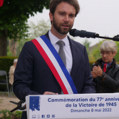 Nous nous sommes réunis, le dimanche 8 mai 2022, pour célébrer le 𝟳𝟳𝗲 𝗮𝗻𝗻𝗶𝘃𝗲𝗿𝘀𝗮𝗶𝗿𝗲 𝗱𝗲 𝗹𝗮 𝗩𝗶𝗰𝘁𝗼𝗶𝗿𝗲 𝗱𝗲 𝟭𝟵𝟰𝟱.