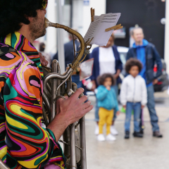 La Fanfare disco de retour place Levanneur 