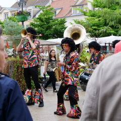 La Fanfare disco de retour place Levanneur 