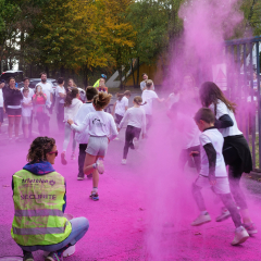 Première Color run de Montmorency