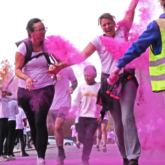 Première Color run de Montmorency