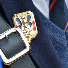 La médaille "10 ans porte-drapeaux"