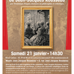 2023.01.21 Conférence sur les théâtres de Rousseau