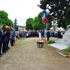 Cérémonie du 8 mai 2023 à Montmorency