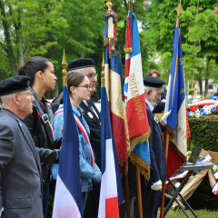 Cérémonie du 8 mai 2023 à Montmorency