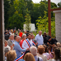 Inauguration du Parc de la Serve