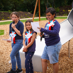 Inauguration du Parc de la Serve