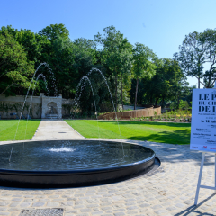 Inauguration du parc du Château de Dino