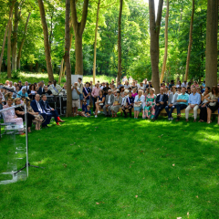 Inauguration du parc du Château de Dino