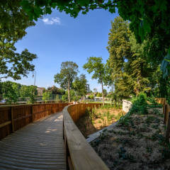 Inauguration du parc du Château de Dino