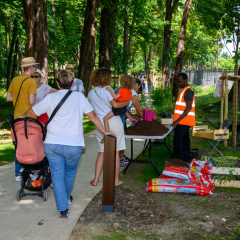 Inauguration du parc du Château de Dino