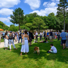 Inauguration du parc du Château de Dino