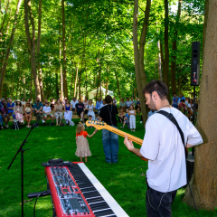 Inauguration du parc du Château de Dino