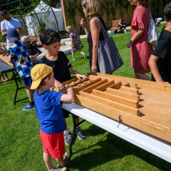 Inauguration du parc du Château de Dino