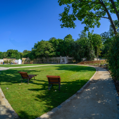 Inauguration du parc du Château de Dino